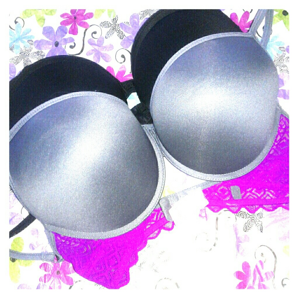 A couple of bra's in a set.